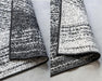 Elle Decoration gemini 106009 black Grey, Black Outdoor  Geometric Rug.