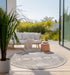 Elle Decoration gemini 106011 linen Beige, Ivory Outdoor  Geometric Rug.