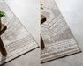 Elle Decoration gemini 106011 linen Beige, Ivory Outdoor  Geometric Rug.