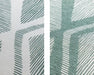 Elle Decoration gemini 106015 green Green, Ivory Outdoor  Geometric Rug.