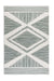 Elle Decoration gemini 106015 green Green, Ivory Outdoor  Geometric Rug.