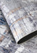 Elle Decoration imagination v2 hans 106035 dark blue beige Blue Living Room Geometric Rug.
