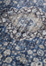 Freundin Home asya 106039 dark blue cream Blue Living Room  Rug.