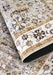 Elle Decoration imagination v2 hans 106043 cream gold Yellow Living Room Geometric Rug.