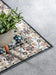 Elle Decoration imagination v2 hans 106044 blue cream Blue Living Room Geometric Rug.