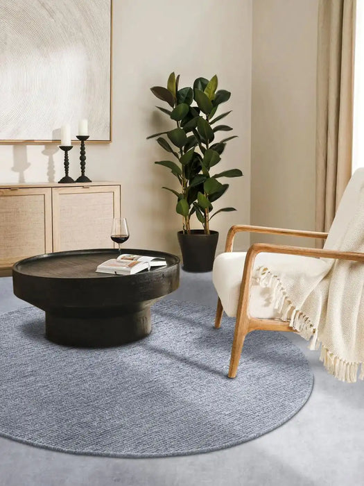 Villeroy and Boch kollektion 1748 106050 silver Grey Living Room Wool Rug.