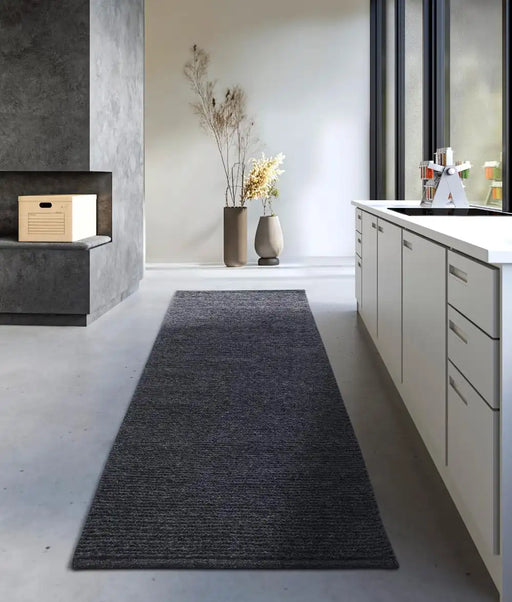 Villeroy and Boch kollektion 1748 106051 anthracite Grey, Black Living Room Wool Rug.