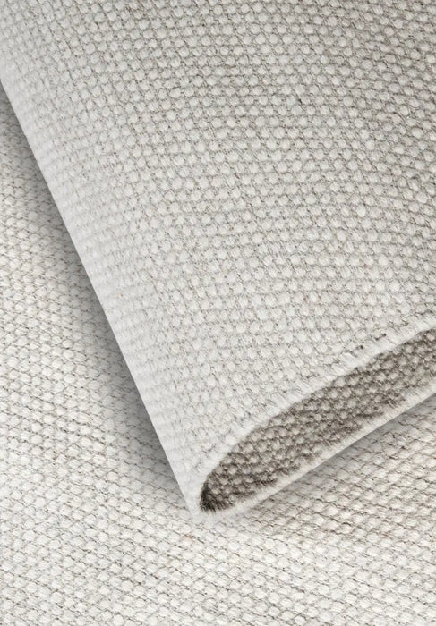 Elle Decoration delhi 106052 natural white Ivory Living Room Wool Rug.