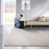 Elle Decoration delhi 106052 natural white Ivory Living Room Wool Rug.