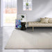 Elle Decoration delhi 106052 natural white Ivory Living Room Wool Rug.
