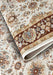 Villeroy and Boch kollektion 1767 106054 cream brown Brown, Ivory, Cream Living Room  Rug.