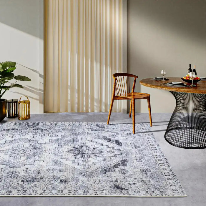 Villeroy and Boch kollektion 1767 106063 cream grey Grey, Cream Living Room  Rug.