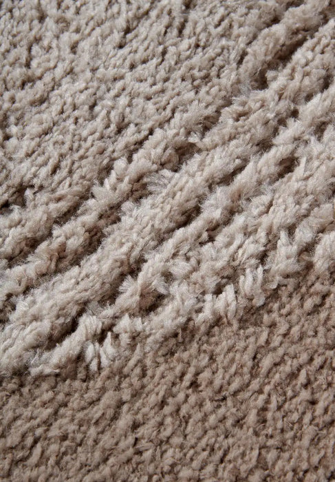 Elle Decoration elle gallery 106087 beige Beige Living Room Geometric Rug.