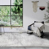 Elle Decoration elle gallery 106089 cream white Ivory Living Room Geometric Rug.