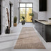 Elle Decoration elle gallery 106090 beige Beige Living Room Geometric Rug.