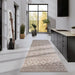 Elle Decoration elle gallery 106094 beige Beige Living Room Geometric Rug.