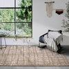 Elle Decoration elle gallery 106096 beige Beige Living Room Geometric Rug.