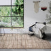 Elle Decoration elle gallery 106096 beige Beige Living Room Geometric Rug.