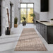 Elle Decoration elle gallery 106096 beige Beige Living Room Geometric Rug.