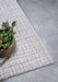 Elle Decoration elle gallery 106098 cream white Ivory Living Room Geometric Rug.