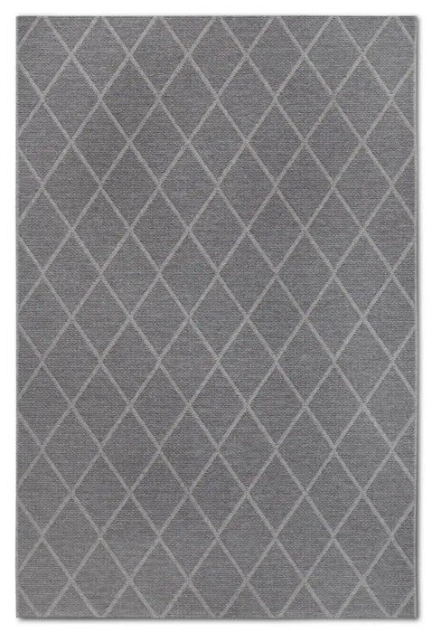 Villeroy and Boch 1843 106105 natural grey brown Grey Living Room Wool Rug.