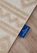 Villeroy and Boch 1879 106137 cream Cream Living Room Geometric Rug.