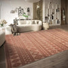 Villeroy and Boch 1879 106139 natural copper Orange Living Room Geometric Rug.