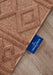 Villeroy and Boch 1879 106139 natural copper Orange Living Room Geometric Rug.