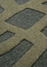 Villeroy and Boch 1879 106141 jungle green Green Living Room Geometric Rug.
