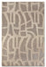 Villeroy and Boch 1879 106142 natural grey beige Grey, Beige Living Room Geometric Rug.