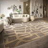 Villeroy and Boch 1879 106142 natural grey beige Grey, Beige Living Room Geometric Rug.