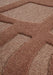 Villeroy and Boch 1879 106143 natural copper Orange Living Room Geometric Rug.