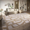 Villeroy and Boch 1879 106144 cream Ivory Living Room Geometric Rug.