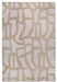 Villeroy and Boch 1879 106144 cream Ivory Living Room Geometric Rug.