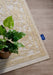 Villeroy and Boch 1879 106146 cream Ivory Living Room Geometric Rug.