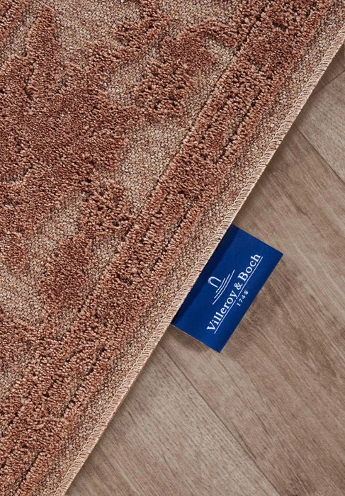 Villeroy and Boch 1879 106147 natural copper Orange Living Room Geometric Rug.