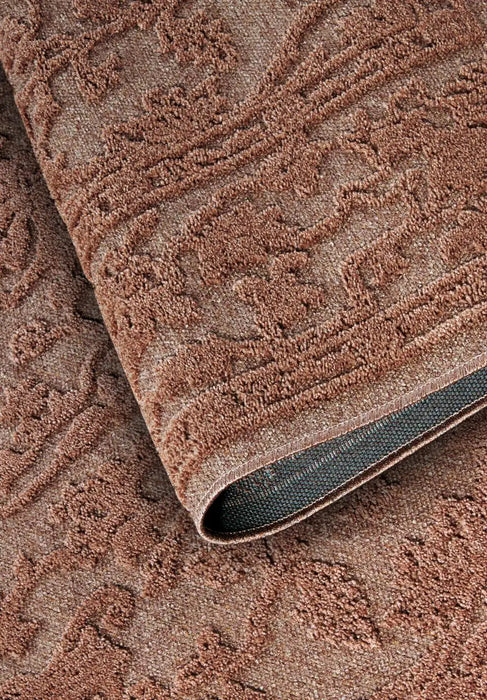 Villeroy and Boch 1879 106147 natural copper Orange Living Room Geometric Rug.