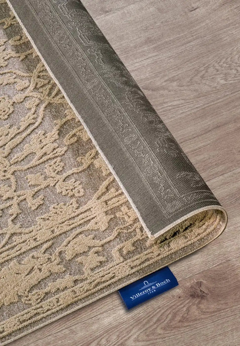 Villeroy and Boch 1879 106149 natural grey beige Grey, Beige Living Room Geometric Rug.