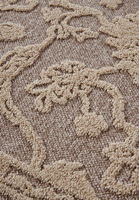 Villeroy and Boch 1879 106149 natural grey beige Grey, Beige Living Room Geometric Rug.