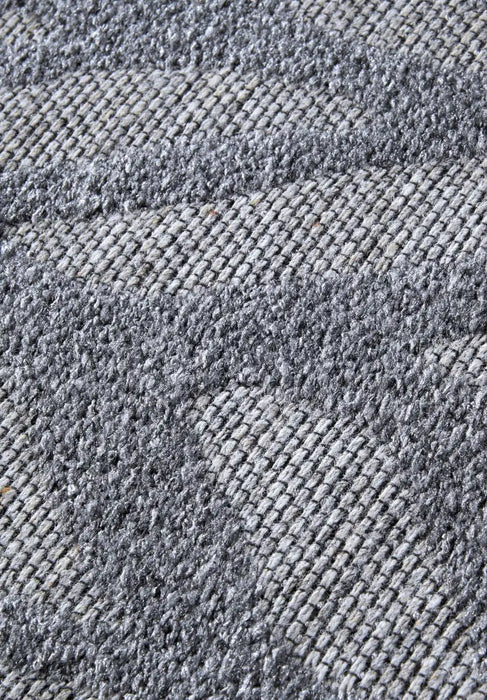 Villeroy and Boch 1883 indoor outdoor 106151 grey Grey Living Room Washable Rug.