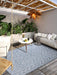 Villeroy and Boch 1883 indoor outdoor 106151 grey Grey Living Room Washable Rug.