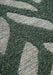 Villeroy and Boch 1883 indoor outdoor 106157 jungle green Green Living Room Washable Rug.
