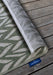 Villeroy and Boch 1883 indoor outdoor 106157 jungle green Green Living Room Washable Rug.