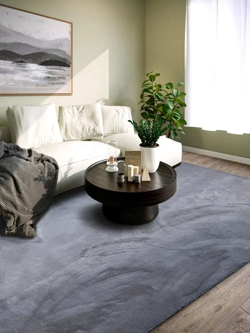 Villeroy and Boch 1899 leon 106162 anthracite Grey Living Room  Rug.