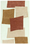 Asiatic romy 13 papercut red Multicoloured, Red Living Room Geometric Rug.