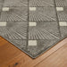 Oriental Weavers manhattan ow 1336 y grey Grey Living Room Geometric Rug.