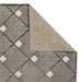 Oriental Weavers manhattan ow 1336 y grey Grey Living Room Geometric Rug.