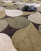Asiatic romy 15 jive green Green Living Room Geometric Rug.