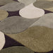 Asiatic romy 15 jive green Green Living Room Geometric Rug.