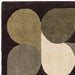 Asiatic romy 15 jive green Green Living Room Geometric Rug.